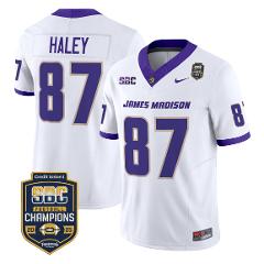 Charles Haley Jersey #87 James Madison Dukes 2025 SBC Champion...
