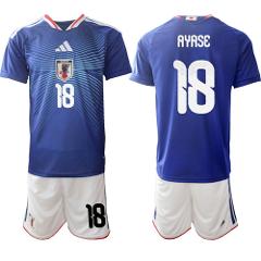 Japan #18 AYASE Jersey National Team x World Cup 2026 Home Blu...