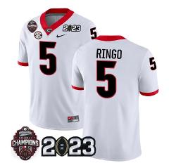 Georgia Bulldogs Kelee Ringo Jersey #5 CFP National Champions ...