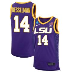 Izzy Besselman Jersey LSU Tigers Basketball 2023 NCAA College ...