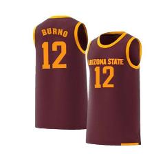 Micah Burno Jersey Arizona State Sun Devils College Basketball...