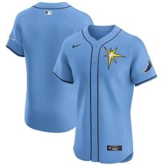 Tampa Bay Rays Vapor Premier Elite Patch Jersey Light Blue