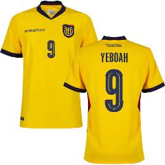 Ecuador Yeboah #9 Home 2026 World Cup Jersey Fan Version