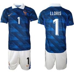 France #1 LLORIS Jerseys National Team x World Cup 2026 Home O...