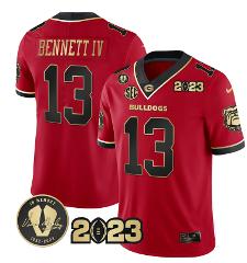 Stetson Bennett Jersey #13 Georgia Bulldogs Football 2023 Dool...