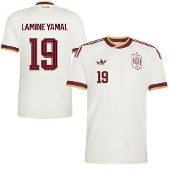 Spain Lamine Yamal #19 Away 2026 World Cup Jersey Fan Version