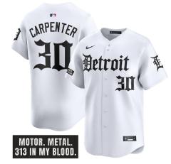 Kerry Carpenter Jersey #30 Detroit Tigers Motor Gothic Edition...