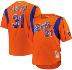 Mike Piazza New York Mets Big & Tall Cooperstown Collection Je...