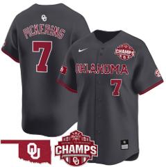 Kasidi Pickering Jersey #7 Oklahoma Sooners 2025 SEC Champions...
