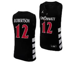 Oscar Robertson Jersey #12 Cincinnati Bearcats Basketball Repl...