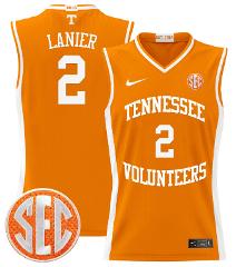 Chaz Lanier Jersey #2 Tennessee Vols 2024 Lightweight Basketba...