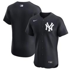 New York Yankees Elite Jersey Black