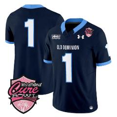 Team Jersey 1 Old Dominion Monarchs 2025 Cure Bowl Limited Sti...