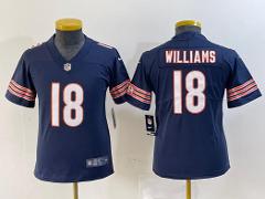 Mens Caleb Williams #18 2024 Draft Rookie Player Football Jers...