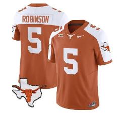 Bijan Robinson Jersey #5 Texas Longhorn Vapor Limited College ...