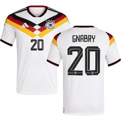 Germany Serge Gnabry #20 Home 2026 World Cup Jersey Fan Version