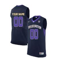 Custom Washington Huskies College Basketball Name and Number E...