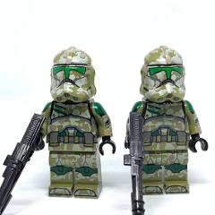 2pcs Star Wars 41st Platoon Clone Troopers Minifigures