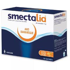 Smectalia for Acute Diarrhea-Pack of 18 Sachets-Orange Vanilla...