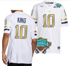 Men's Haynes King Jersey #10 Georgia Tech Yellow Jackets 2023 ...