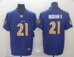 Mens Mark Ingram II #21 Football Jersey Game Replica Purple