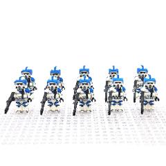 Star Wars 501st ARF Troopers 10 Minifigures Lot
