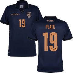 Ecuador Plata #19 Away 2026 World Cup Jersey Fan Version