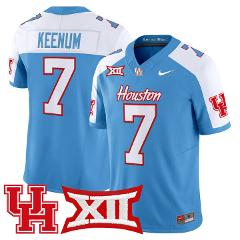 Case Keenum Jersey #7 Houston Cougars 2025 Oilers Inspired Sti...
