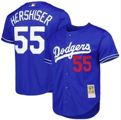 Orel Hershiser Los Angeles Dodgers Cooperstown Collection Butt...