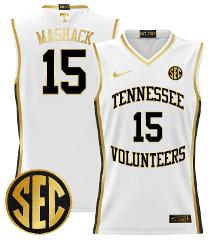 Jahmai Mashack Jersey #15 Tennessee Vols 2024 Lightweight Bask...