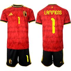 Belgium 1 LAMMENS Jersey National Team x World Cup 2026 Home R...
