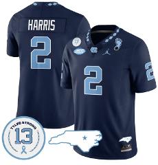 Jakeen Harris Jersey #2 North Carolina Tar Heels College Footb...