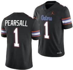Men's Ricky Pearsall Jersey #1 Florida Gators Alternate Colleg...
