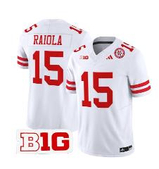 Dylan Raiola Jersey #15 Nebraska Cornhuskers Vapor Limited Foo...