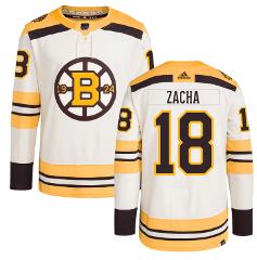 Men Pavel Zacha 18 Boston Bruins 100th Anniversary Primegreen ...