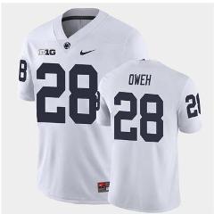 Penn State Odafe Oweh Jersey #28 College Football Game White W...