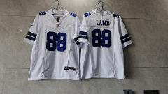 Men's Cowboys #88 CeeDee Lamb White 2023 F.U.S.E Untouchable F...