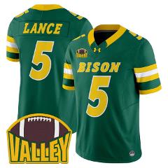 Bryce Lance Jersey #5 North Dakota State Bison 2025 Limited St...