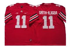 Ohio State Buckeyes #11 Jaxon Smith-Njigba Red College Jersey