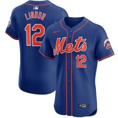 Francisco Lindor New York Mets Elite Jersey Royal