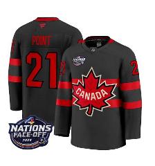 Brayden Point Jersey #21 Canada 4 Nations Face-Off 2025 Stitch...