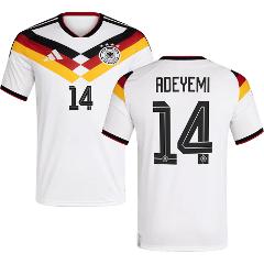 Germany Karim Adeyemi #14 Home 2026 World Cup Jersey Fan Version