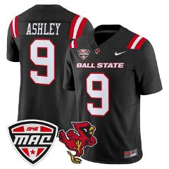 Qua Ashley Jersey #9 Ball State Cardinals 2025 Limited Stitche...