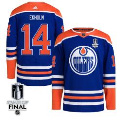 Mattias Ekholm 14 Edmonton Oilers 2024 STANLEY CUP Primegreen ...