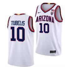 Azuolas Tubelis Jersey Arizona Wildcats College Basketball Lim...