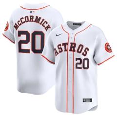 Chas McCormick Houston Astros Home Limited Jersey White