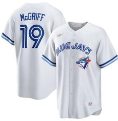 Fred McGriff Toronto Blue Jays Cooperstown Collection Hall of ...