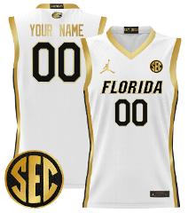 Custom Florida Gators Jersey Name, Number 2024 Lightweight Bas...