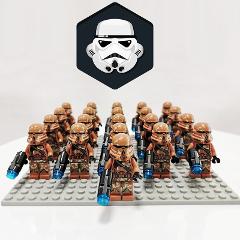 21PCS Star Wars Geonosis Clone Troopers Minifigure