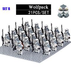 21PCS Star Wars 501st Legion 104th Wolfpack 327th Star Corps M...